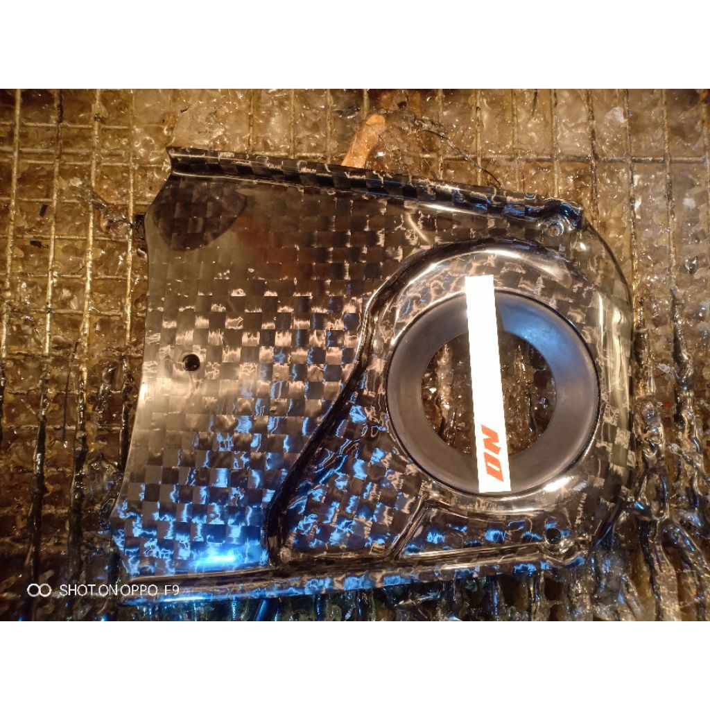 COVER TANGKI BEAT DELUXE CARBON KEVLAR ORIGINAL