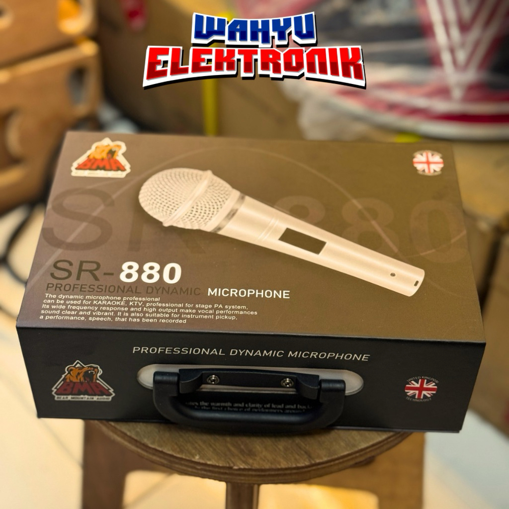 Microphone BMA SR880 // Mic BMASR // Mic BMA 880
