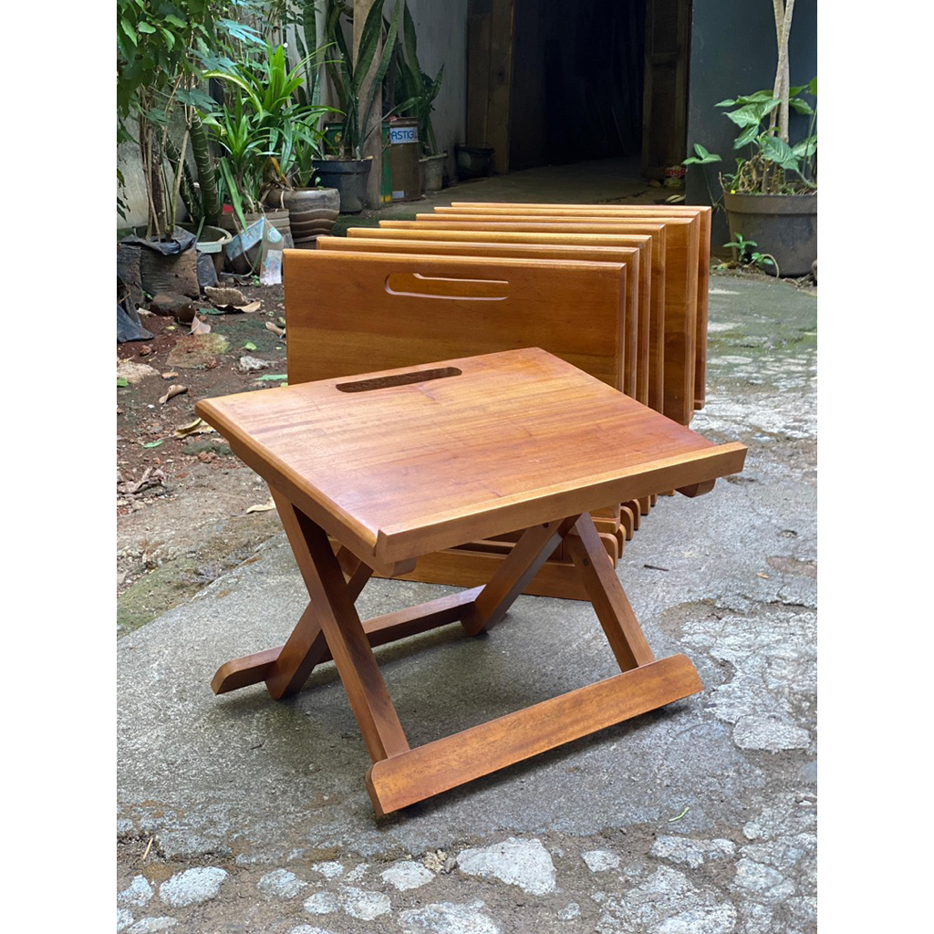 MEJA LIPAT KAYU // MEJA BELAJAR MEJA NGAJI REHAL ALQURAN