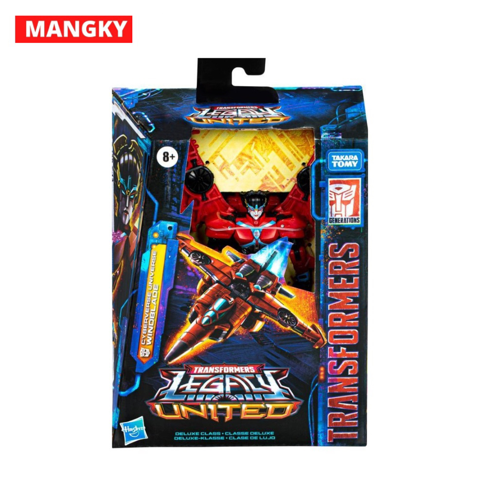 Transformers Legacy United Deluxe Cyberverse Universe Windblade 5.5” Action Figure