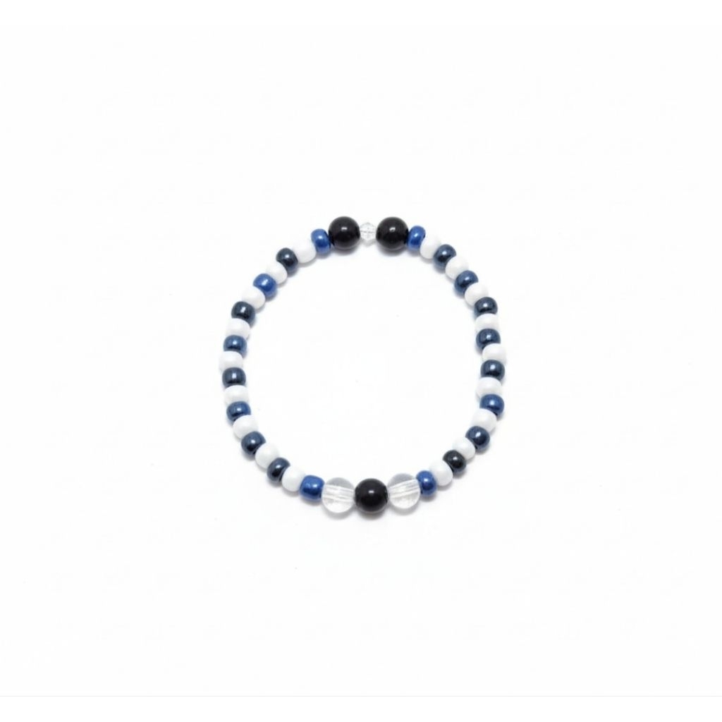 Gelang Manik-Manik Wanita- Motif Lucu, Bahan Plastik Premium, Tali Karet