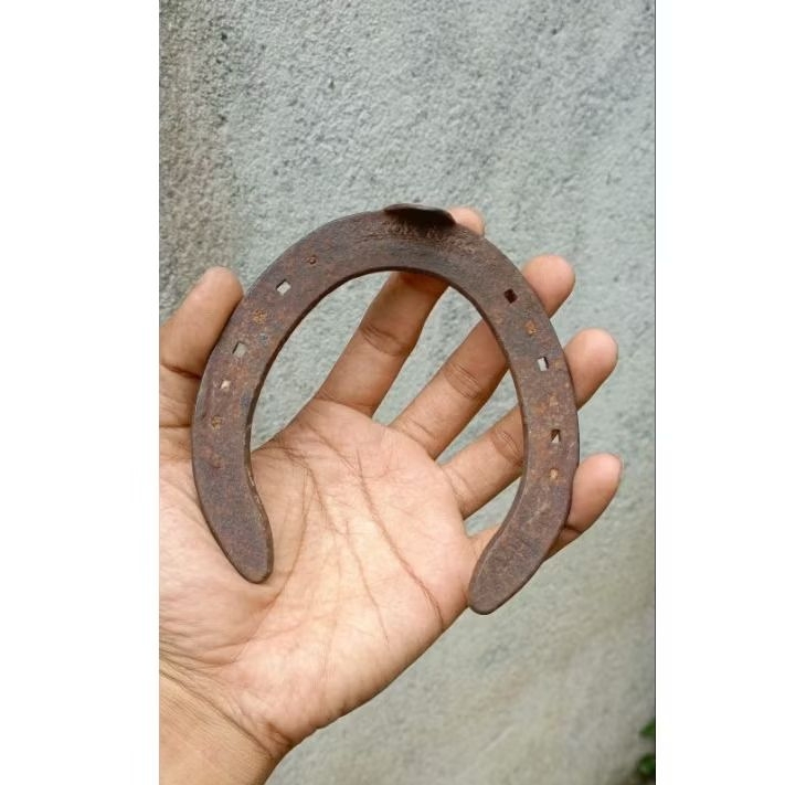 sepatu tapal kuda St. Croix Forge lawas antik vintage rustik