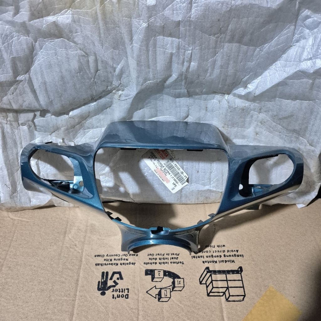 Cover batok lampu depan yamaha vega lama hijau original yamaha 4US-F6143-00-P3