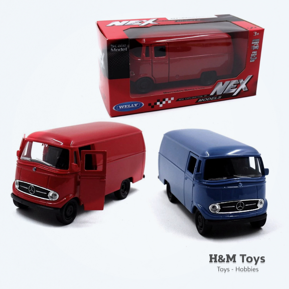 Diecast Mercedes-Benz L319 Panel Van - Welly NEX Mercedes-Benz