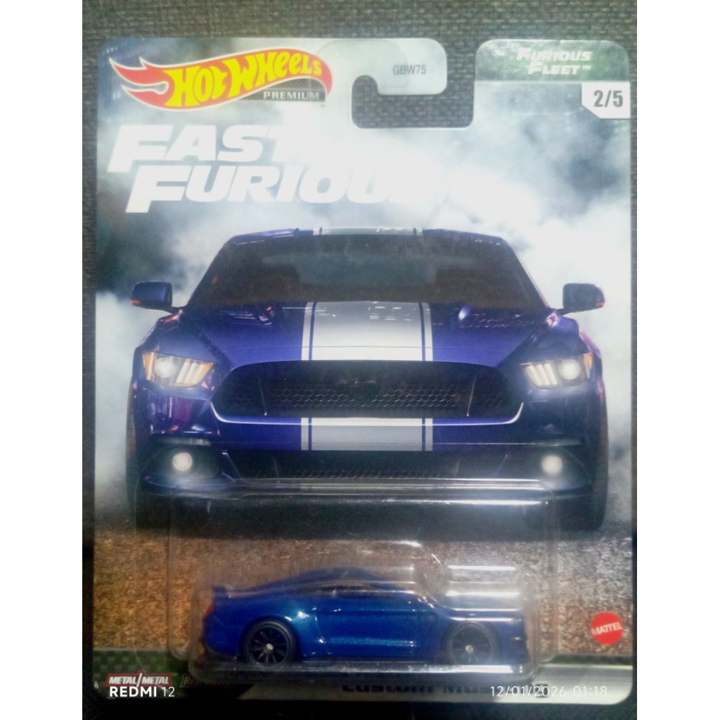 Hotwheels premium Ford Mustang Fast Fleet hotwheels FAST and FURIOUS Premium murah