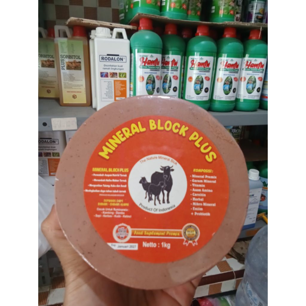 MINERAL BLOCK SAPI DAN KAMBING
