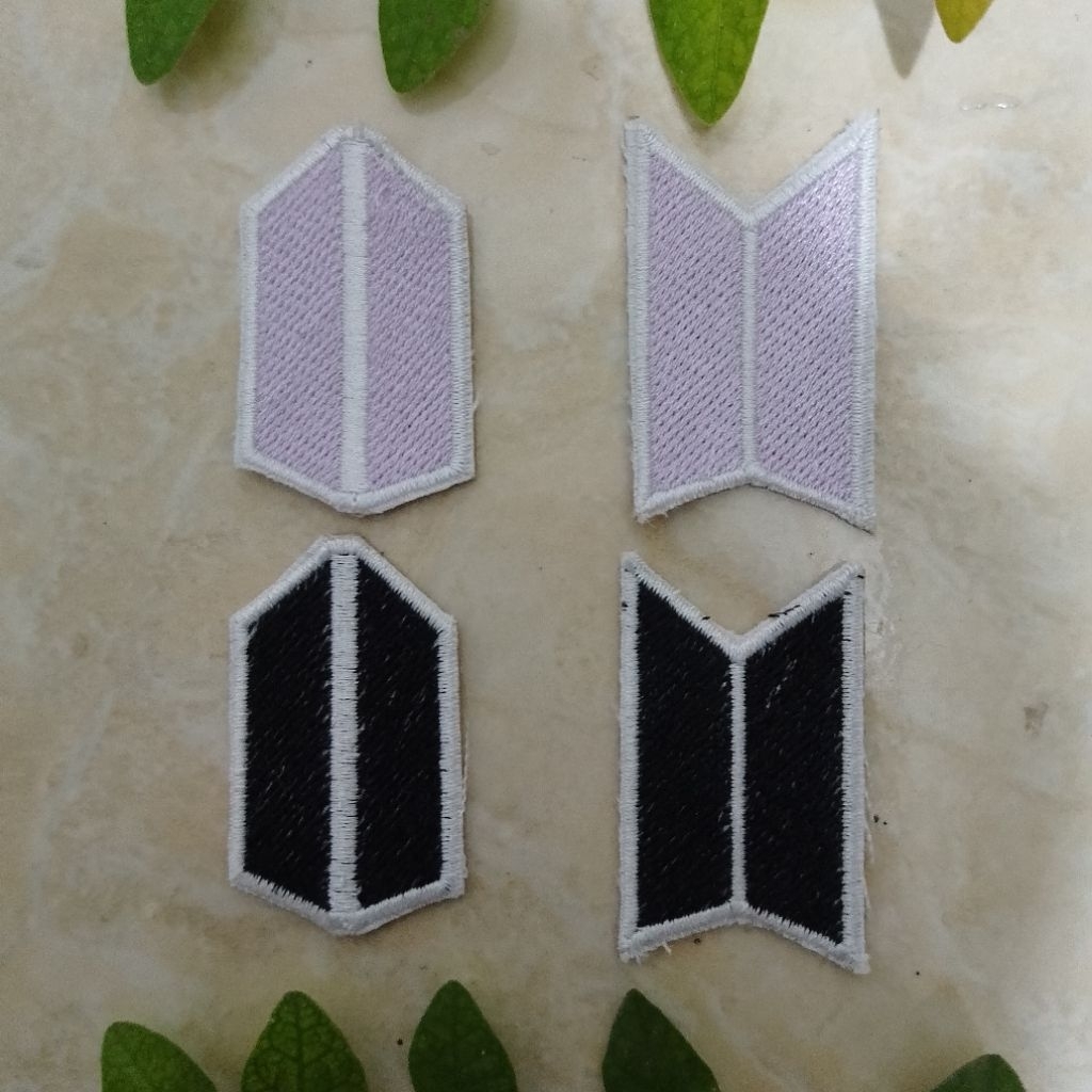 Iron Patch Bordir Setrika BTS ARMY