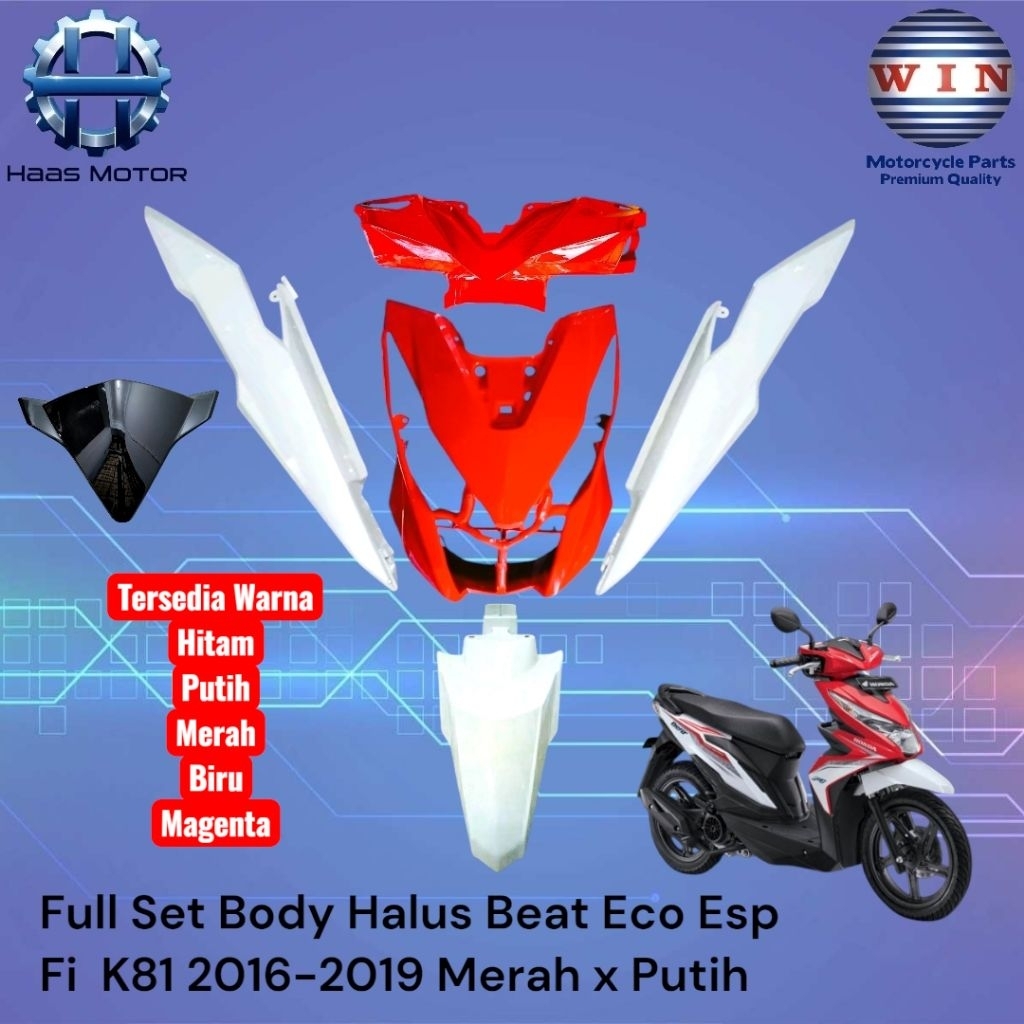 WIN FULL SET BODY BEAT ECO ESP FI K81 2016 2017 2018 2019
