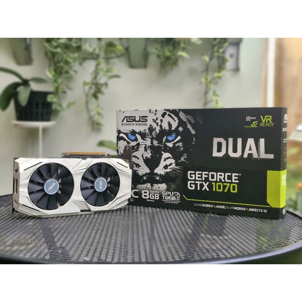 ASUS DUAL GeForce GTX 1070 8GB (GP104) OC Edition