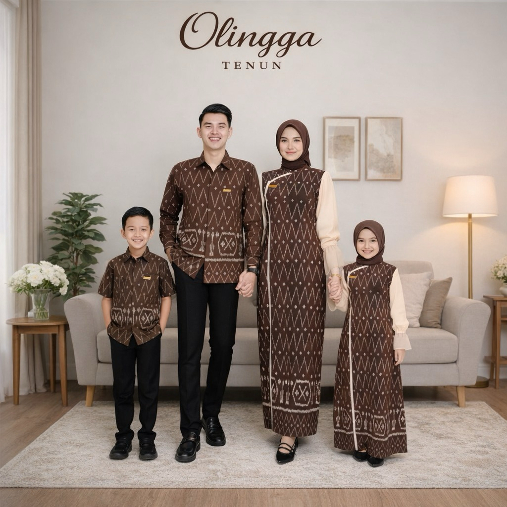 READY STOCK GAMIS JENAR MAHAGONY TENUN TROSO ORIGINAL LEBARAN KARIM