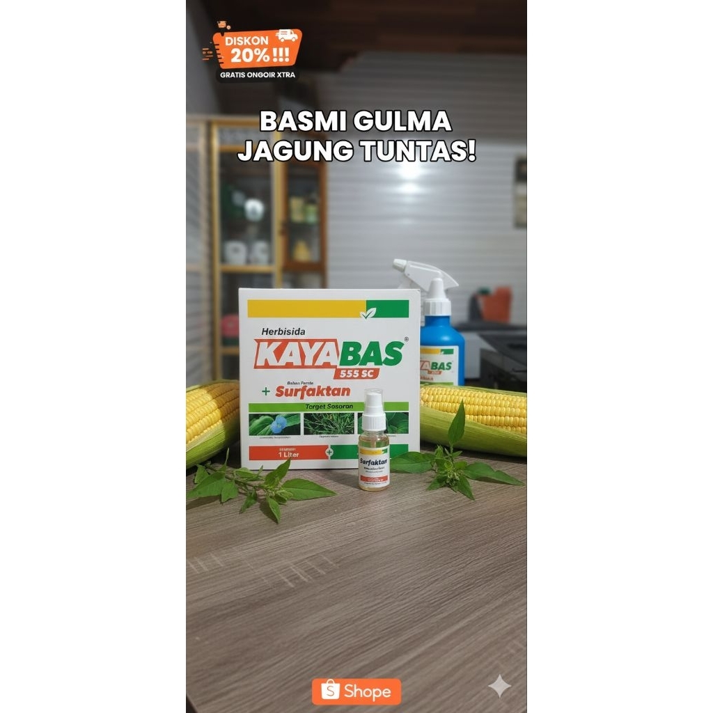 Herbisida Kayabas 555SC kemasan 1liter
