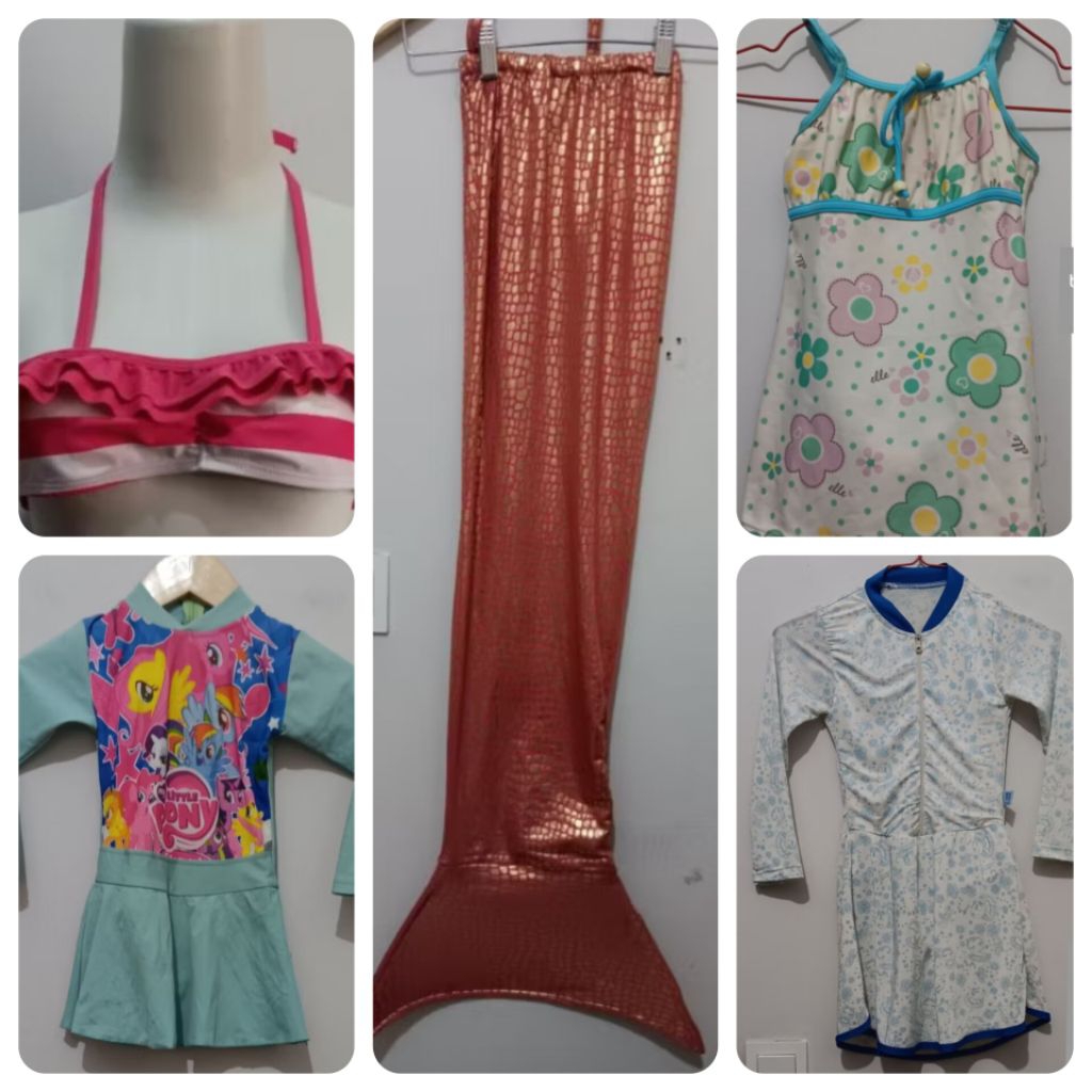 Baju Olahraga / Baju Renang Anak Perempuan