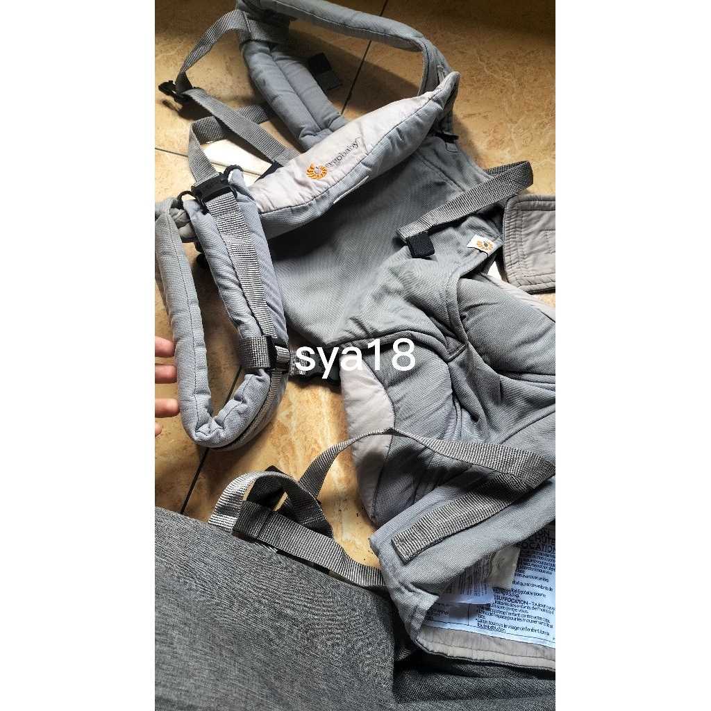 ergobaby 360 4 position grey ORI