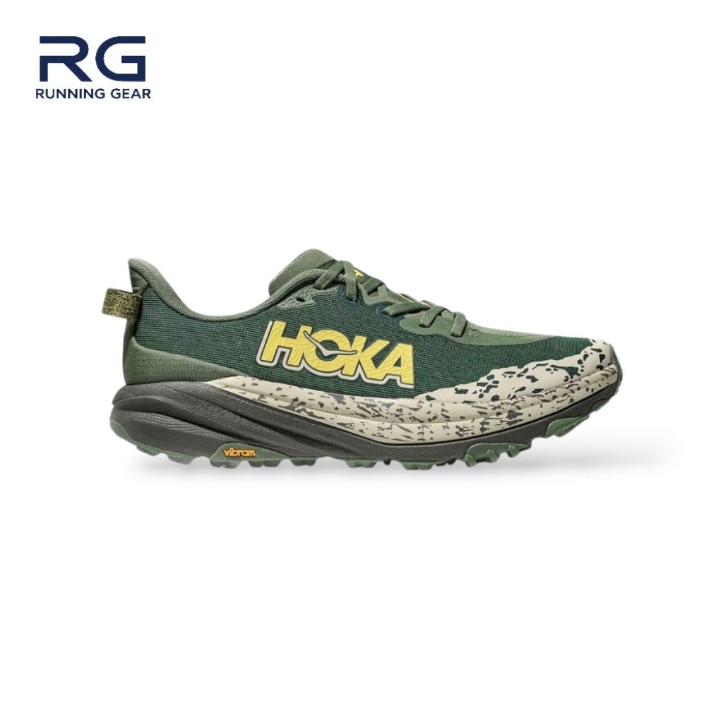 HOKA Speedgoat 6 Men's Fern Asphalt Grey ( WIDE )