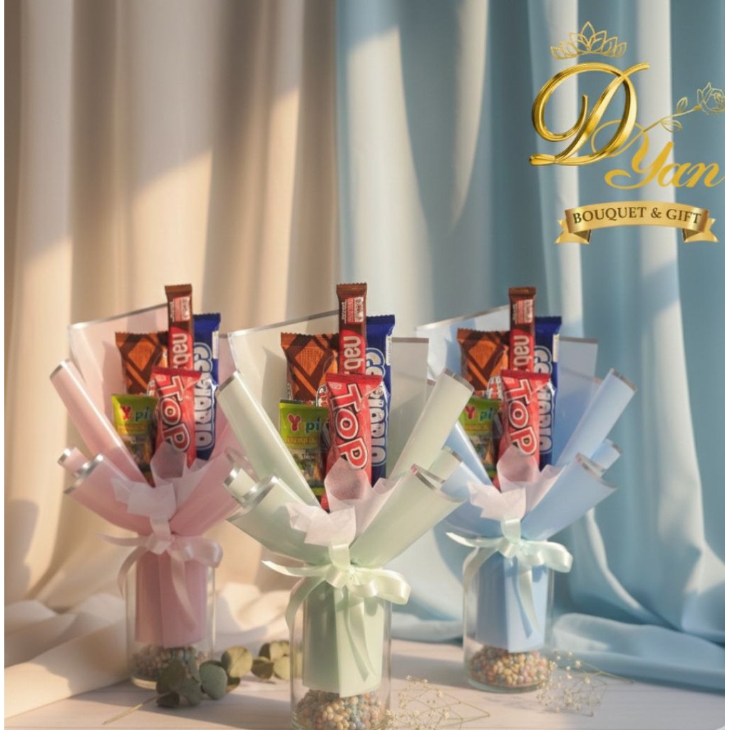 Buket Snack Mini Murah Meriah - Birthday Akikah Souvenir Ultah