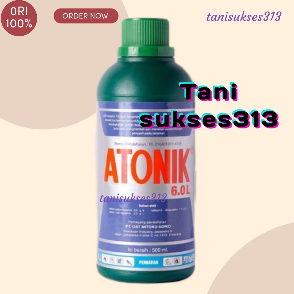 atonik 500ml zpt zat pengatur tumbuh atonik 500ml