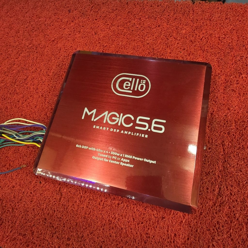 Processor Cello MAGIC 5.6 SMART DSP AMPLIFIER Processor Cello 6 Channel