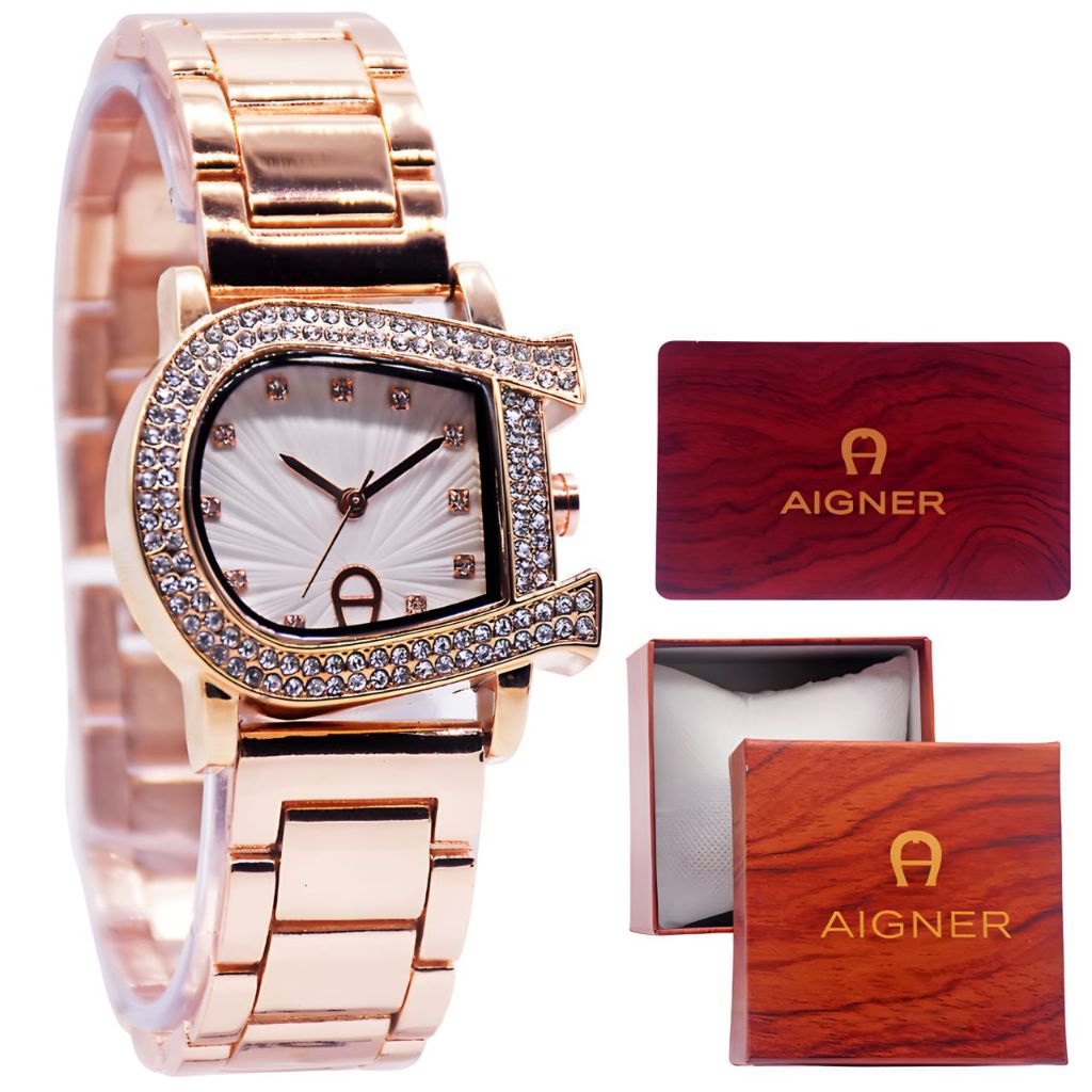 JAM TANGAN WANITA EIGNER ORIGINAL FREE BOX jam tangan Fhasion wanita eigner  diamond