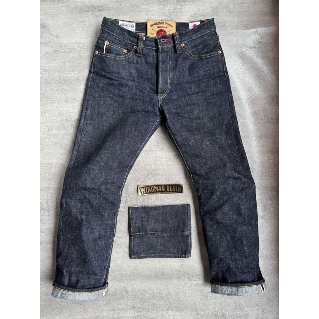 WINGMAN DENIM YAMATO 17 OZ SANFORIZED SLIMSTRAIGHT