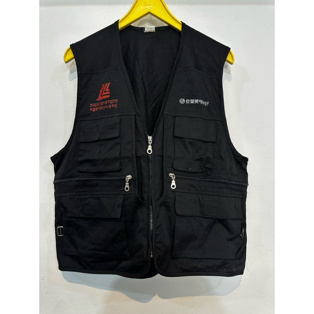 rompi vest second multipocket safety outdoor mancing 043