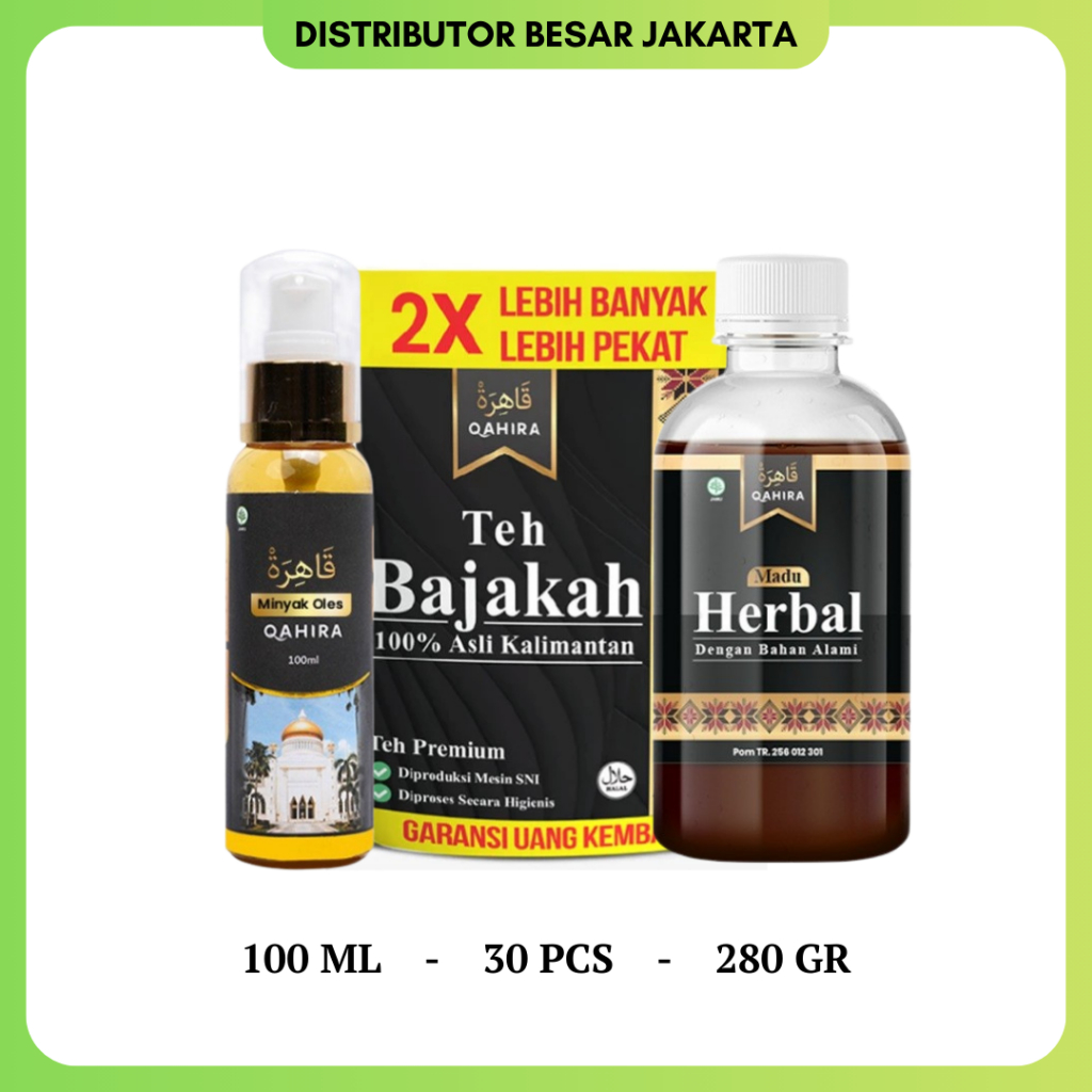 Qahira 100% Original Obat Herbal Kista Lipoma Tanpa Operasi Untuk Benjolan Kelenjar Aman Halal BPOM