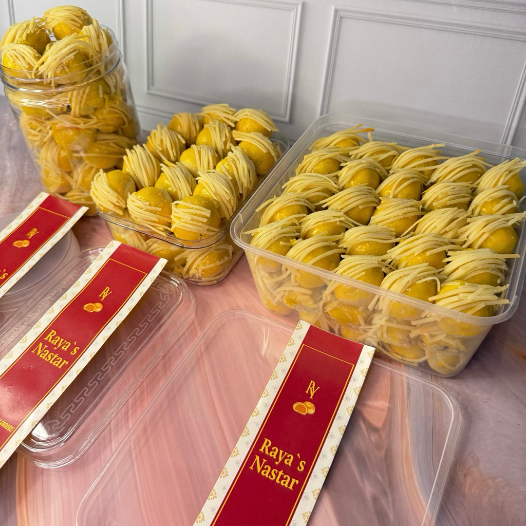 Nastar Keju Isi Nanas Premium | Kue Kering Lebaran 500gr & 1kg – Raya’s Nastar