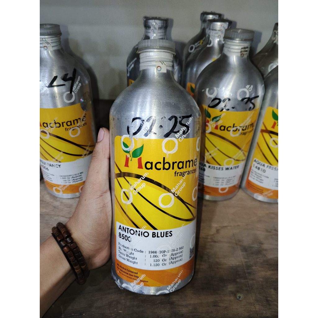 ANTONIO BLUES BY MACBRAME AROMA SERAH ANTONIO BANDERAS