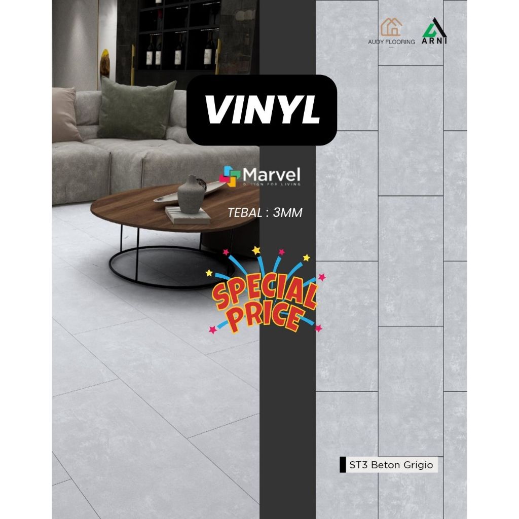 Vinyl Marvel Space Wood tebal 3mm | Vinyl Lantai Marvel