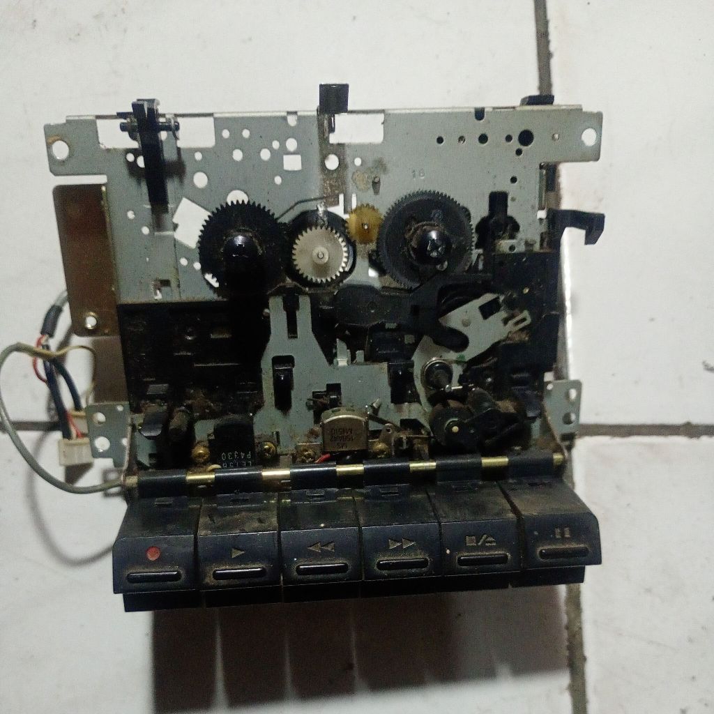 mekanik tape deck Polytron bigband aman mulus tinggal pasang