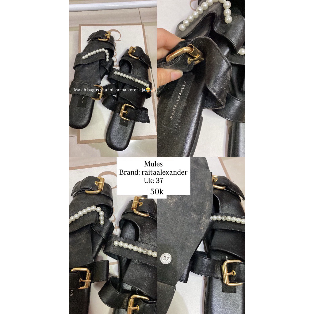 preloved mules shoes raitalexander