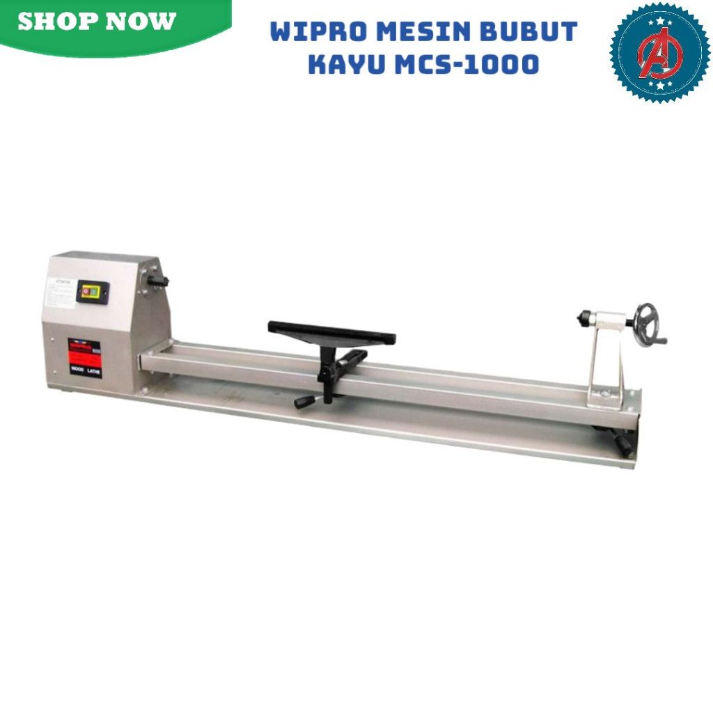 Mesin Bubut Kayu WOOD LATHE WIPRO MCS 1000