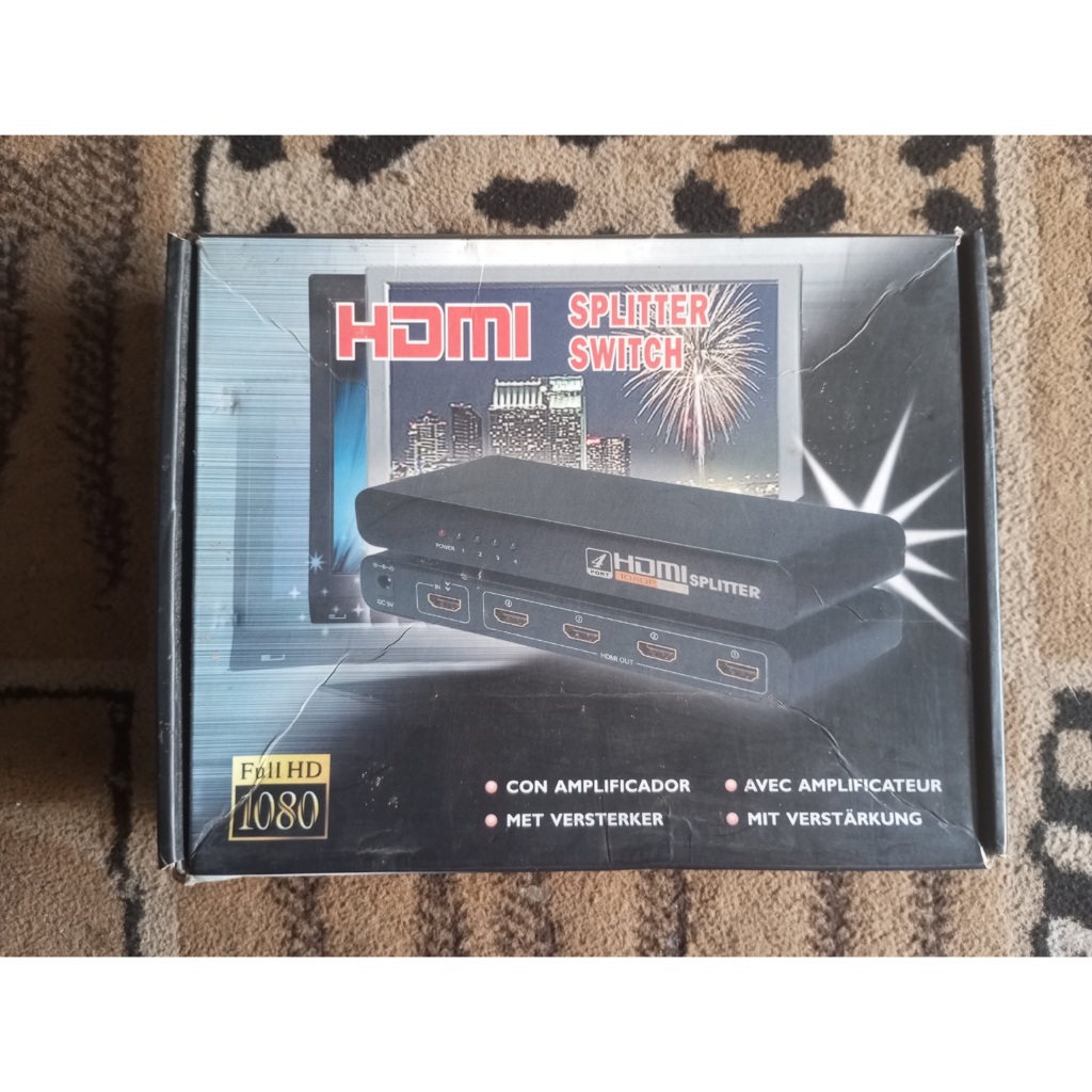 HDMI Splitter 2 Port - Video Splitter HDMI