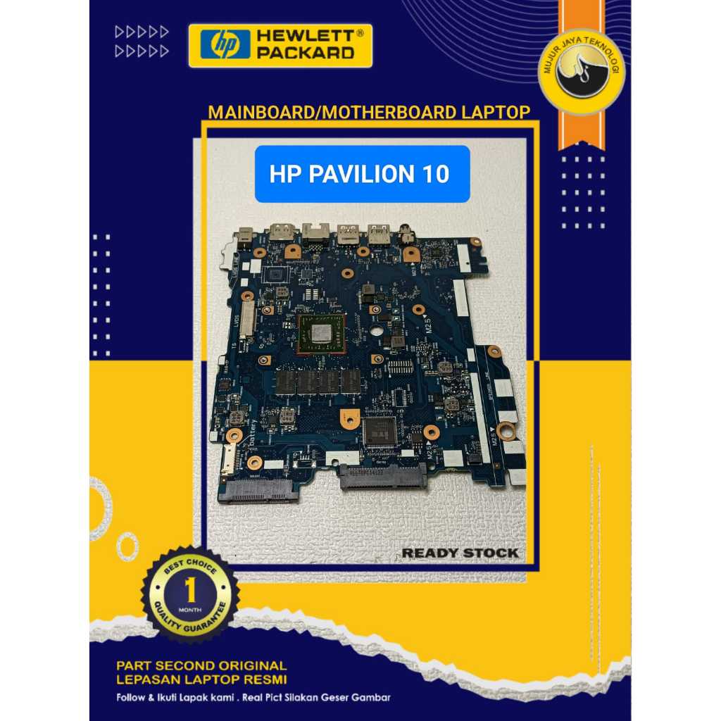 Mainboard Motherboard HP PAVILLION 10-F01AU 6050A2638101-MB-A01 TPN-I113 AMD A4 1200 2 GB NORMAL