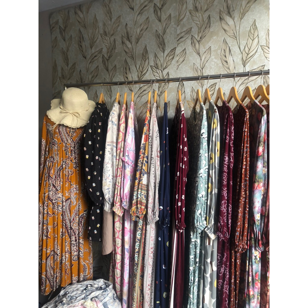 Daster lengan panjang katun super