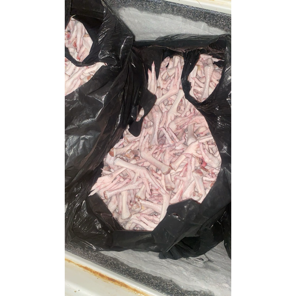 ceker ayam pejantan 1kg premium tipe kurus bukan broiler