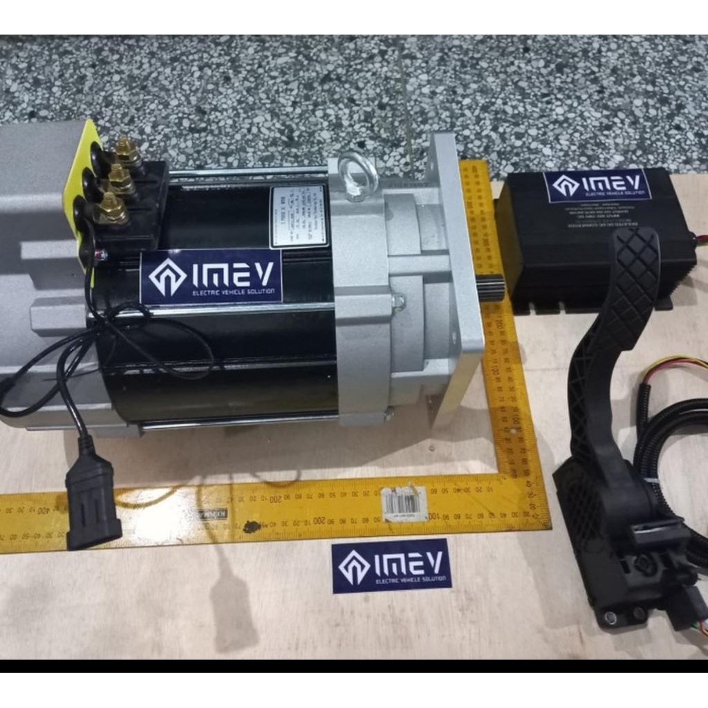 Mesin konveksi mobil listrik 15kw 96 V