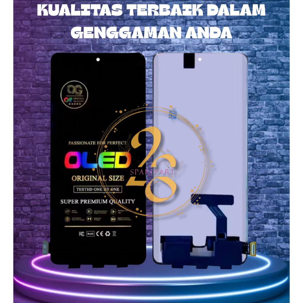 LCD TOUCHSCREEN VIVO X70 PRO ORG LCD FULLSET