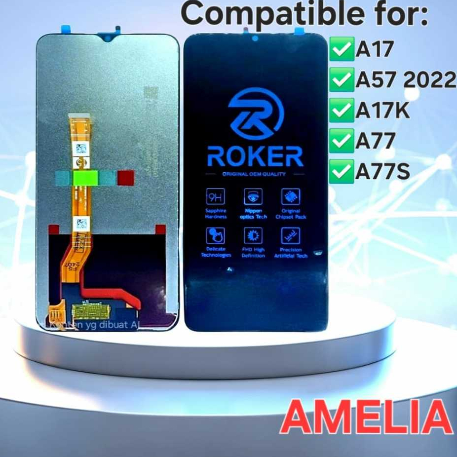 LCD OPPO A57 2022 /A17 / A77S FULLSET TOUCHSREEN ORI