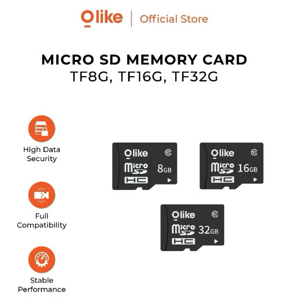 KARTU MEMORI Original OLIKE || Micro SD Card TF