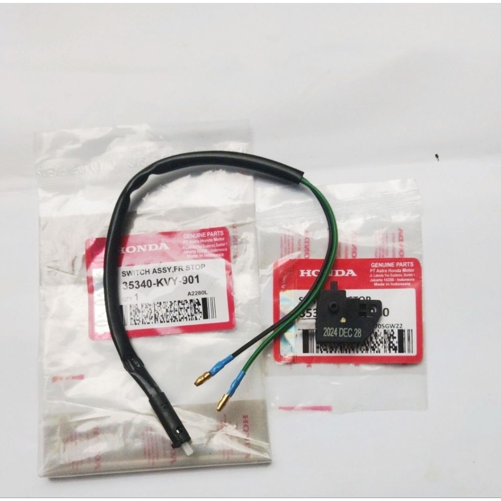 Paket Switch Rem Depan+Switch Rem Belakang Beat Karbu Beat Fi Scoopy Fi Spacy Fi Vario Karbu Vario 1