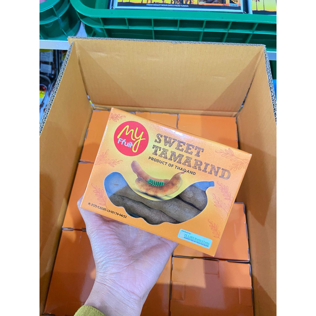 sweet tamarind manisan asem asam tamarin thailand per box 250gr myfruit