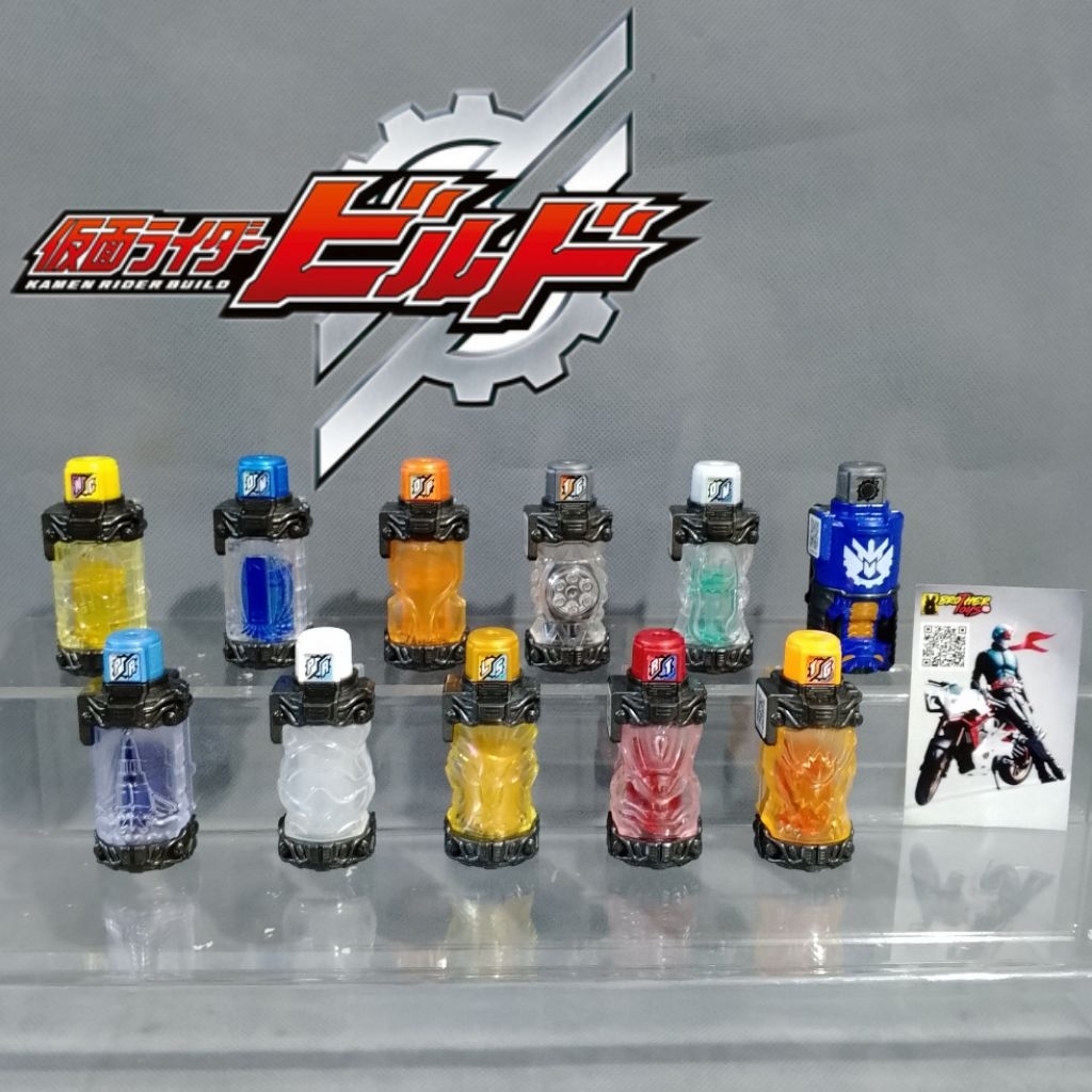 DX Bottle Botol Kamen Rider Build Original BANDAI Japan version