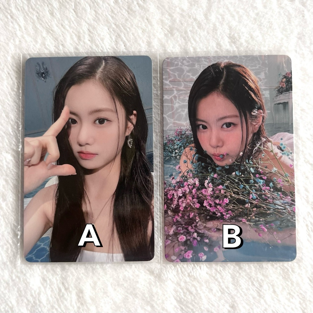 photocard kim garam ex lesserafim fearless mermaid official