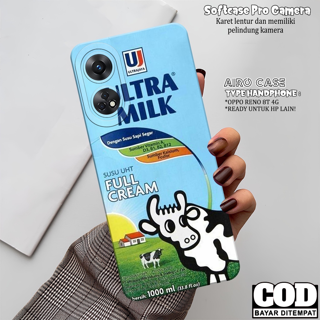 Softcase OPPO RENO 8T 4G Terbaru Case OPPO RENO 8T 4G Terbaru Fashion Case MINUMAN Casing OPPO RENO 