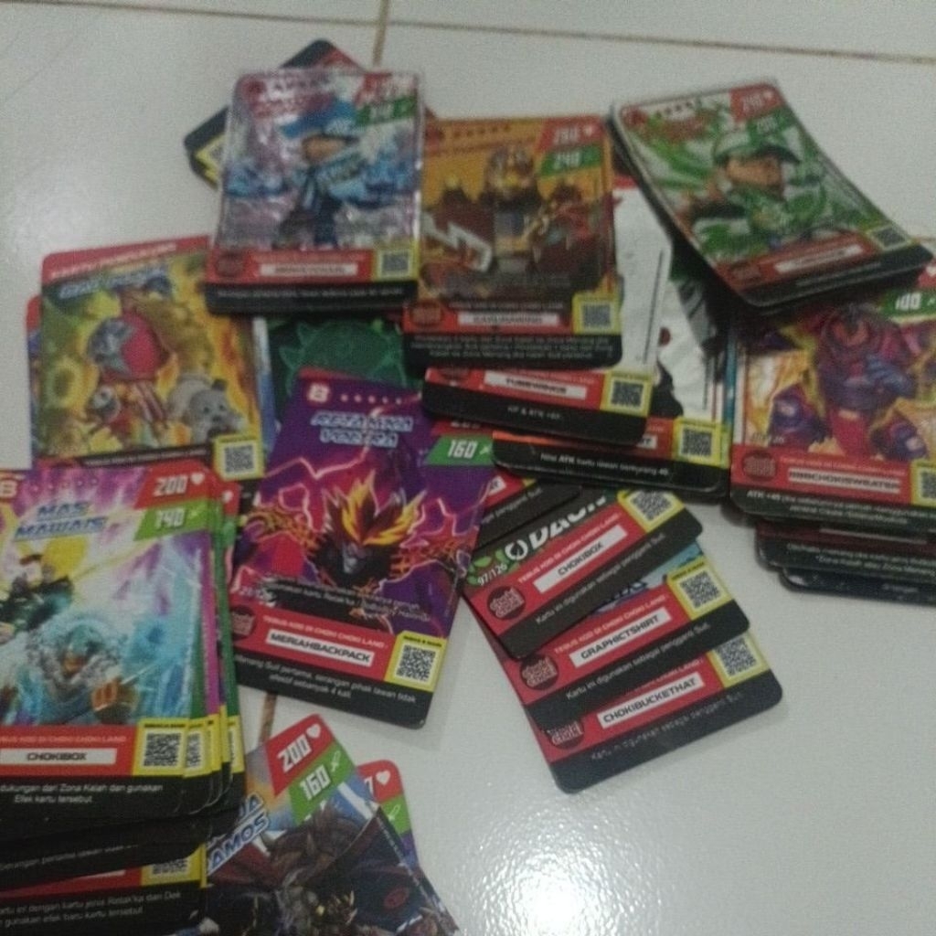 Kartu Boboiboy Choki Choki