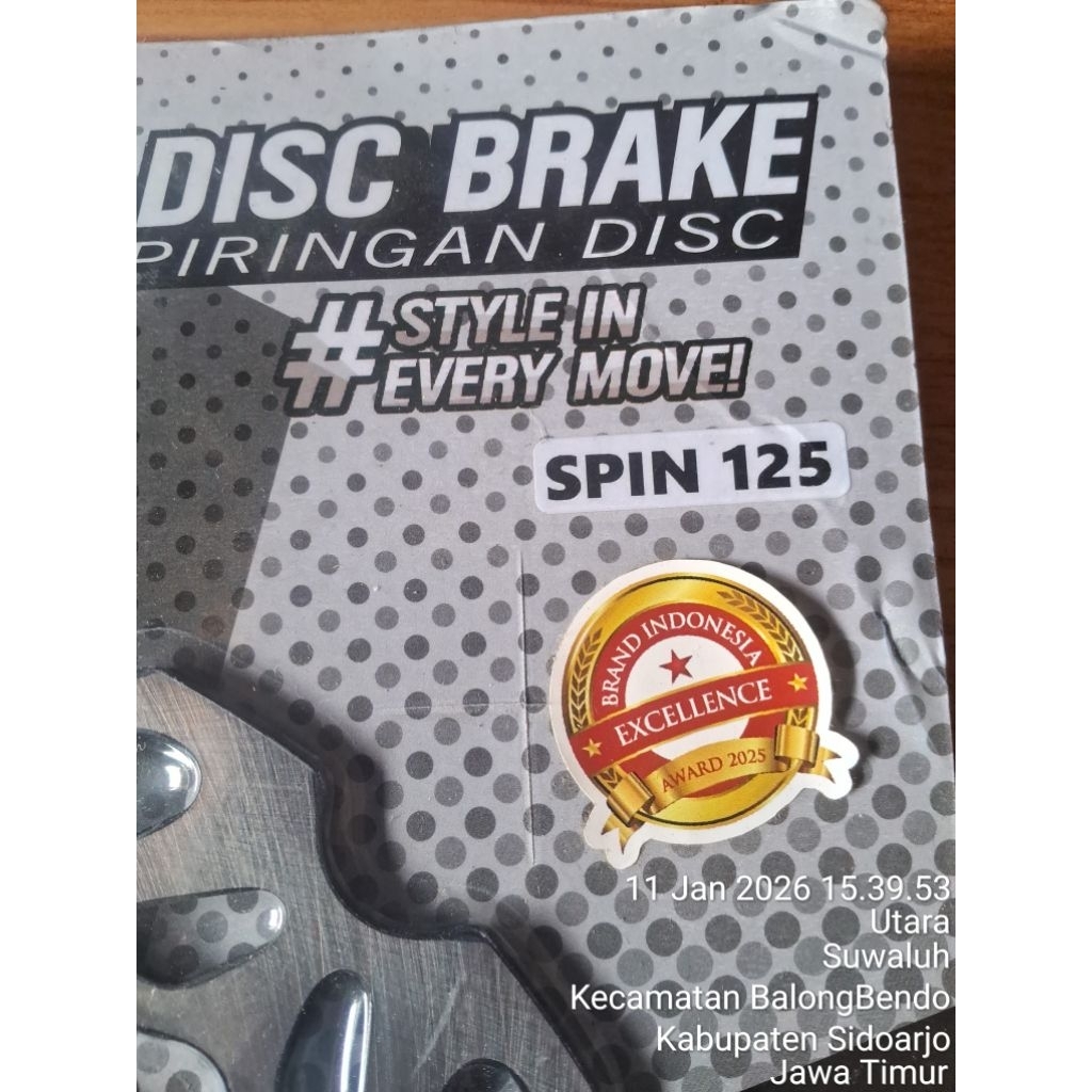 disk scarlet 260mm for suzuki
