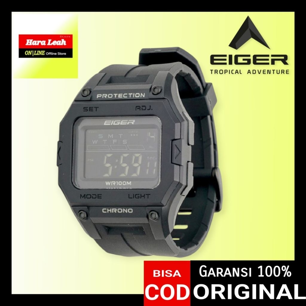 Eiger Karlskoga Watch Black