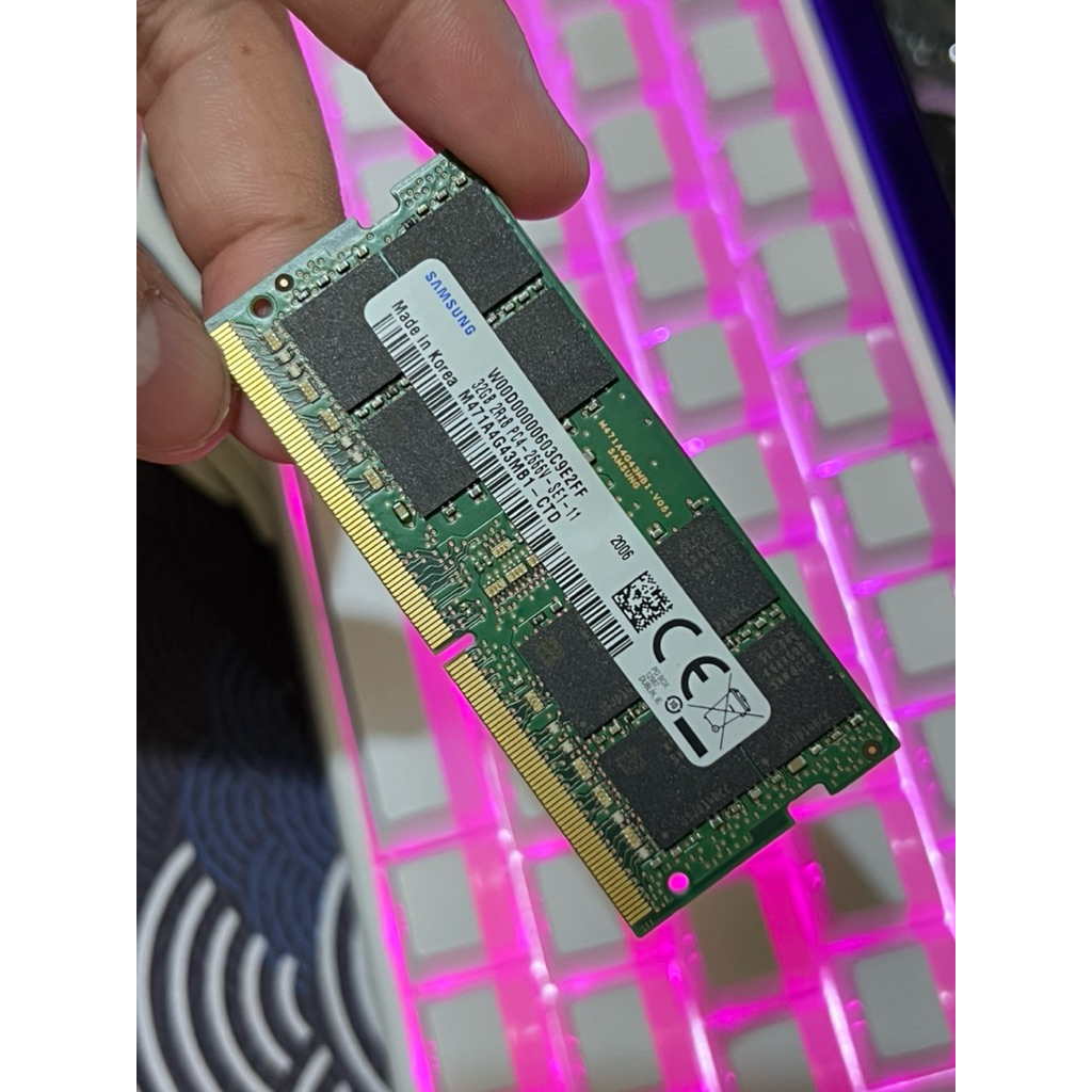 Ram SAMSUNG Laptop Sodim 32GB 3200MHz DDR4 Original (1x32GB)