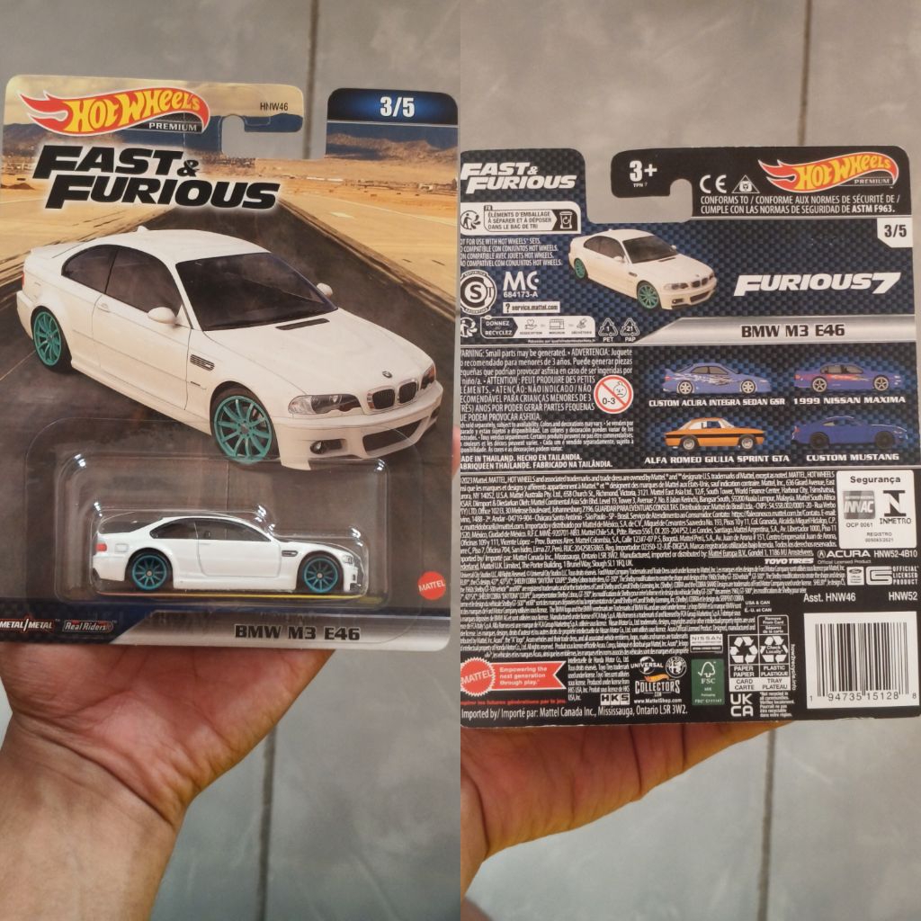 Hotwheels Premium BMW M3 E46