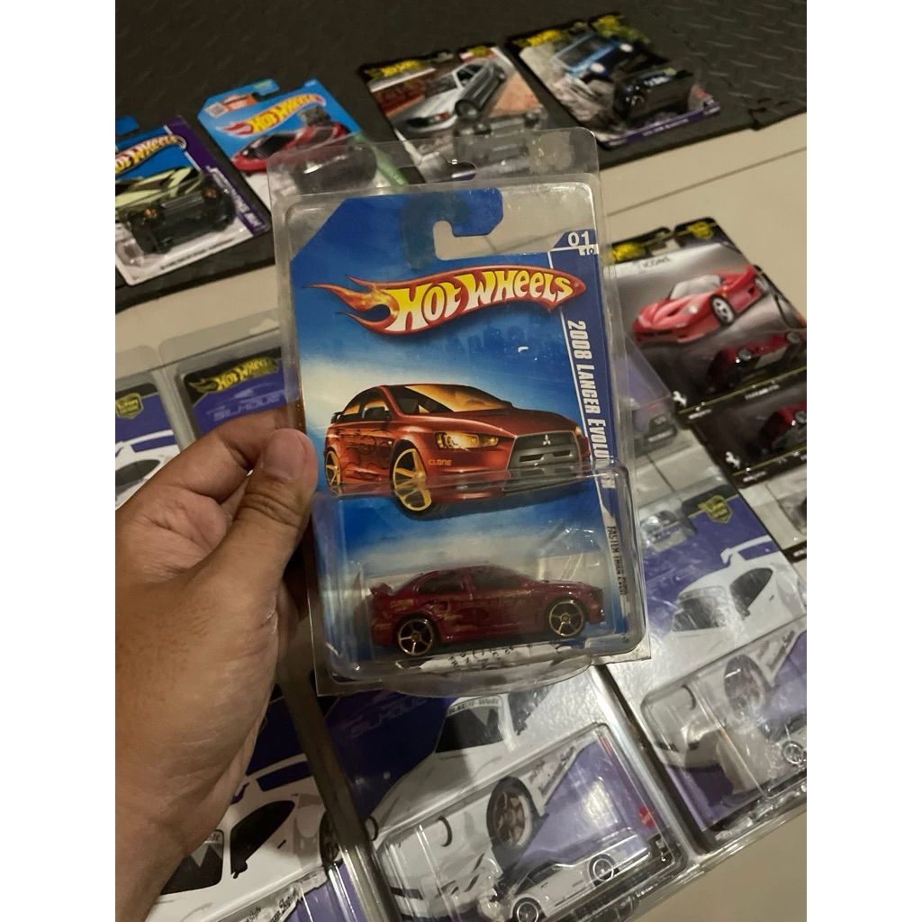 hot wheels Lancer evo